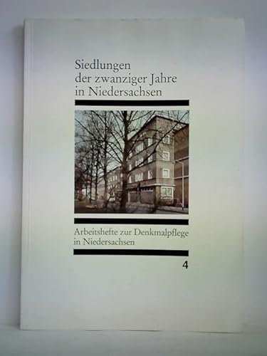 Siedlungen der zwanziger Jahre in Niedersachsen