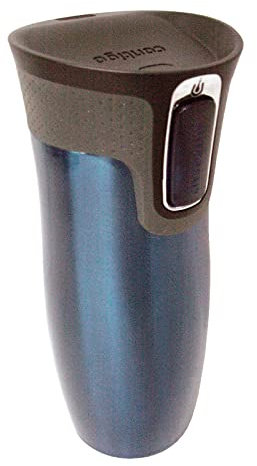 CONTIGO CANTIMPLORA Termo Botella West Loop 470ML Acero Inoxidable Azul