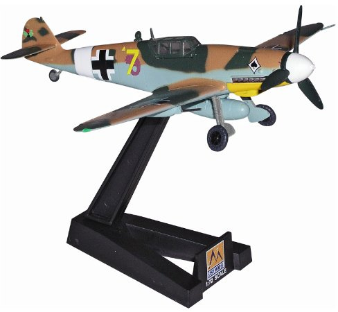 Easy Model 37252 Fertigmodell Messerschmitt BF-109G-2 III/JG53 Tunesi, Verschieden