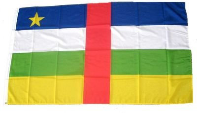 Fahne/Flagge Zentralafrikanische Republik 90 x 150 cm