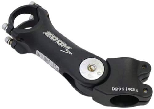 ZOOM verstellbarer Vorbau Ahead, black/silver, 1.1/8(28.6), 41/125 mm, 31.8 mm