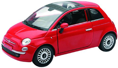 Newray 71016 - Fiat 500, Scala 1:24, Die Cast, Rosso