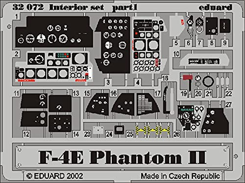 Eduard Accessories 32503 Modellbauzubehör F-4E Phantom Interior für Tamyia Bausatz