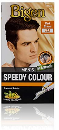 Bigen Men's Speedy Colour (marrón oscuro)