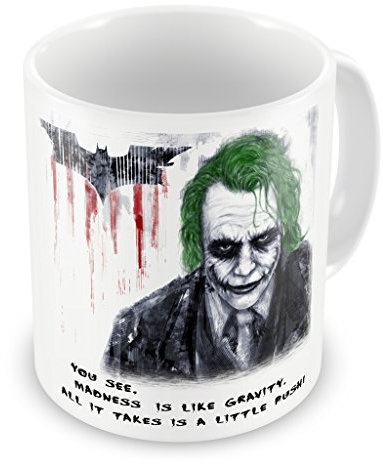 iMage Tazza Mug Joker la pazzia è come la gravità-Cinema