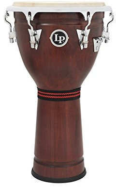 LP Latin Percussion Djembe Richie Gajate Signature 12,5 x 25 Ziegenfell, Romanian Tilia, Finish: Satin Mavi/Chrom, Comfort Curve II, LP720RG