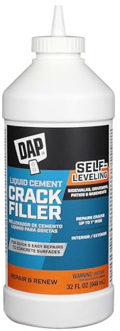 DAP Liquid Cement Crack Filler (Ready to Use), Gray, 32 Oz (7079837584)