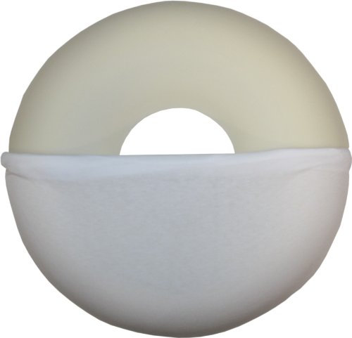 Dr. Junghans Medical 40101 Sitzring/Krankenring aus Schaumstoff mit Bezug