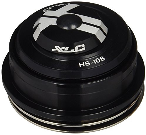 XLC Zubehör Comp A-Head-Steuersatz HS-I08 1 1/8 - 1.5 Zoll tapered semi integriert, schwarz, 2500508500