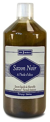 Savon Noir Naturel à l'huile d'olive. Extra Pur spécial Jardin 1 Litre - 1 Litre