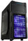 Antec GX-200 Midi Gaming Case Vented Fascia with Blue LED Fan - Black
