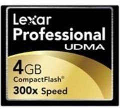 Lexar 4GB 300X Professional UDMA CompactFlash
