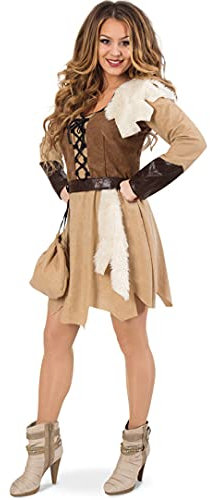 narrenwelt Sale Barbarin 1 TLG.Kleid mit Gürtel und Beutel Gr. 40