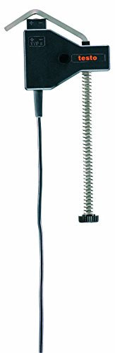 Testo 0602 4592 Temperature probe with clamping bracket (TC Type K)