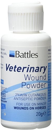 Battles Veterinary Wound Powder - White, 20 G