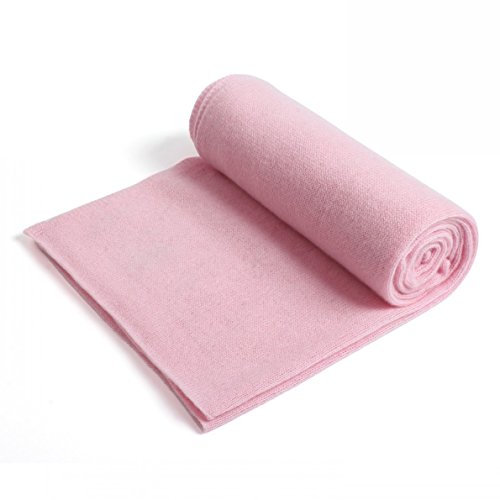 Prettystern 100% Kaschmir 200cm lang XL großer Damen Herren Schal Kaschmirschal Cashmere Scarf Winter Stola - Rosa