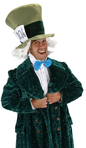 Alice In Wonderland Disney Mad Hatter Adult Costume Kit