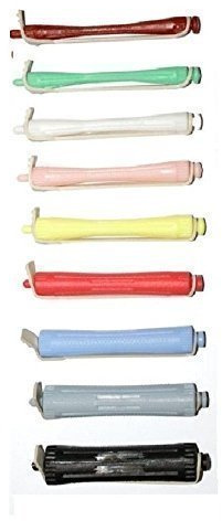 x12 DMI Brand Professional Deluxe Perm Rods White Size 6mm Hairdressing Curling