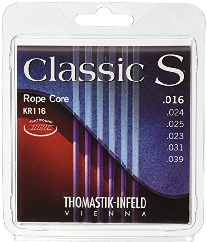 Thomastik Set acustico Classic S Flat Wound 16-39