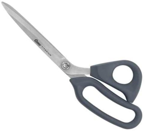 Clauss 18517 10-Inch Titanium Bonded Ultra Flex Bent Shear - Grey