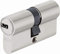 Abus EC-SNP Cylindre débrayable pour portes extérieures/entrées d'appartement 30 x 40 Nickelé Mat