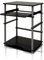 Furinno Home Scrivanie per Computer, HOLZ, nero/grigio, taglia unica