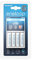 Panasonic eneloop, caricatore base, per 2/4 pile NiMH AA/AAA, comprese 4 pile eneloop AA stilo, min. 1900 mAh, 2100 cicli di carica