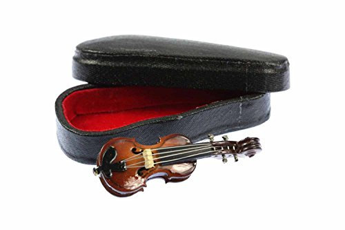 Miniblings Violon Badges Broche Broche Violon Broche Violon + boîte - Bijoux à la Mode à la Main I Pin Bouton Pins