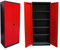 Stahl Schrank Werkzeugschrank Werkstattschrank XL-T anthrazit rot 58x78x192 cm