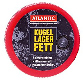 Atlantic Unisex – Erwachsene Kugellagerfett-03560414 Kugellagerfett, Schwarz, Einheitsgröße