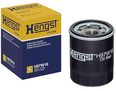 HENGST - Ölfilter H97W16 - Öl-Anschraubfilter für KFZ | Hochwertiger Motorölfilter für KFZ mit Otto- oder Dieselmotor - Robuster Ölfilter mit hoher Schmutzaufnahmefähigkeit