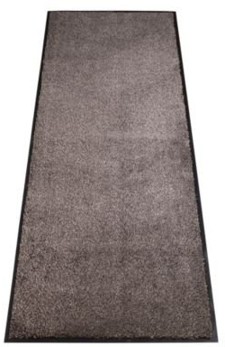 lakeland Super Absorbent Floor Runner Mat, Large 180cm x 60cm - Slate Grey