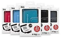 Etui 'Flip & Charge' + Batterie pour 3DS