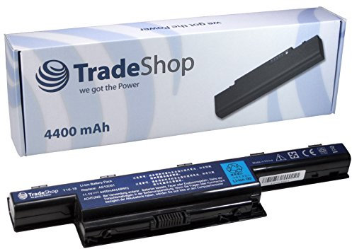 Trade-Shop High-Performance Li-Ion Laptop Battery 4400 mAh Replaces BT. 00607.126 31CR19/66-2 BT. 00604.049 NV59 °C43U AS10D BT. 00604.049 BT. 00605.062 BT. 00607.126 LC. BTP00.123 BT. 00605.065 LC. BTP00.127