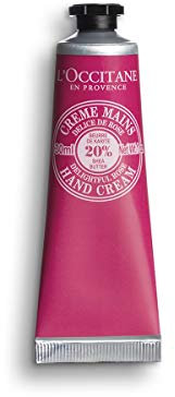 L'Occitane en Provence Delightful Rose Shea Butter Hand Cream, 1Pack (1 x 30 ml)