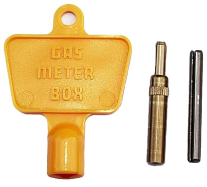 Universal Meter Box Door Repair Kit - Hinges and Key Set for Quick and Easy Repairs - Meter Box Accessories