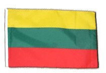 Fahne Flagge Litauen 30 x45 cm