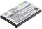 Akku-King Akku kompatibel mit Casio NP-20 NP20 NP-20DBA NP20DBA - Li-Ion 600mAh