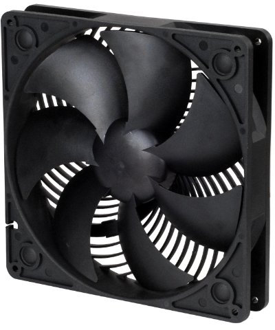 SilverStone SST-AP181 - Air Penetrator Computer Case Cooling Fan 180mm, High Airflow, black