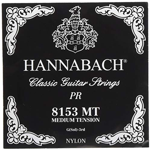 Hannabach 652523 Strings for classic guitar Series 815 Medium tension Silver special G3 single string