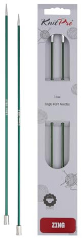 KnitPro Zing Single Pointed Needles 10 (25cm) | 3.00mm