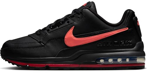 NIKE Herren Air Max LTD 3 Sneaker, Black/University Red-Black, 43.5 EU