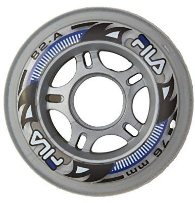 Fila Wheels 72mm/82A X 8 Rollen, Weiß, 72 mm