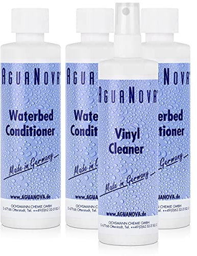 3x250ml AguaNova Wasserbett KONDITIONIERER 1x Vinylrein