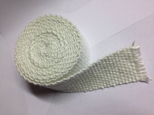 Liberty Supply Holzofen-Türdichtung, Fiberglas-Seildichtung, flach 0,3 cm x 5,1 cm breit x 3 m Rolle