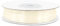 Satinband 3mm x 50m Rolle - FARBAUSWAHL in 3/6/12/18/25/38/50/75/100mm - farbecht & waschbar - Schleifenband für Hochzeit - Geschenkband zum Verpacken Dekorieren Basteln - Creme 820