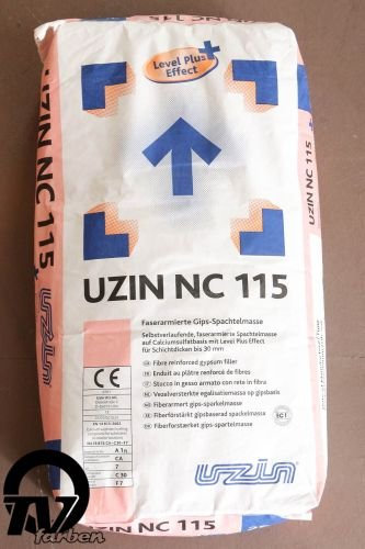 UZIN NC 115 Faserarmierte Gips-Spachtelmasse 25kg