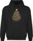 Hoodie Herren Pullover Männer - Weihnachten Geschenke Christmas Bekleidung - Abstrakter Weihnachtsbaum - L - Schwarz - Weihnachtspullover weihnachtsmotiv Christbaum Pulli weihnachspullis weihnacht