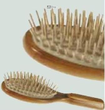 Redecker Olivenholzhaaarbürste oval, 1 Stück