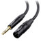 Cable Matters25 Ft 6.25 TRS to XLR Male to Male Cable